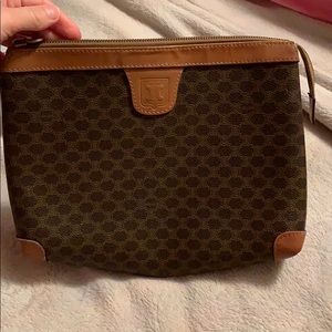 Celine cosmetic bag / clutch ~ vintage
